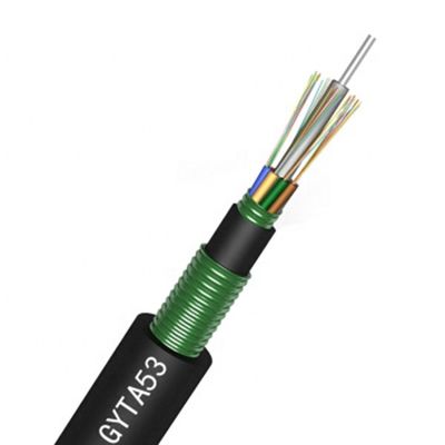 48 Core Fiber Optic Cable Outdoor Loose Tube Stranded Armoured GYTA53
