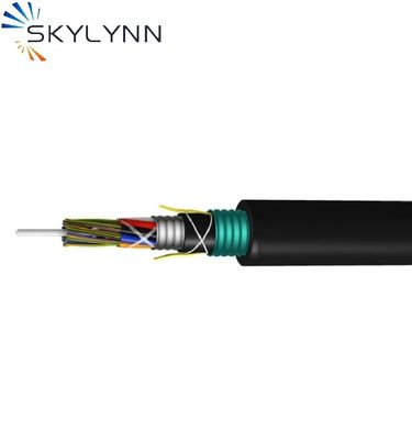 48 Core Fiber Optic Cable Outdoor Loose Tube Stranded Armoured GYTA53