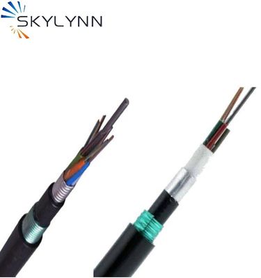 48 Core Fiber Optic Cable Outdoor Loose Tube Stranded Armoured GYTA53