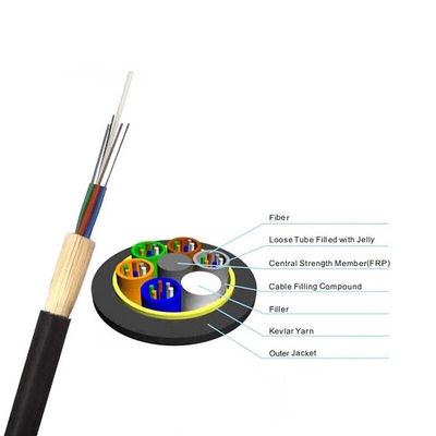 ADSS Outdoor Optical Fiber Cable G652 G655 G657 Fiber Optic Cable