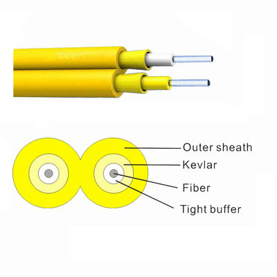 1.6MM External Fibre Optic Cable 1550 Nm Non Armored Fiber Patch Cable FTTH