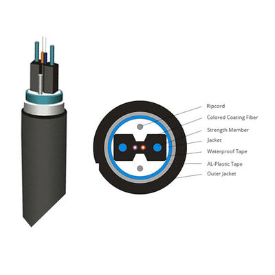 Service Drop  Cable FTTH Products GJXFHA 60N 7MM 2 Fiber