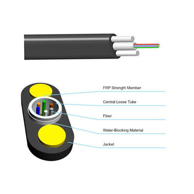 Service Drop  Cable FTTH Products GJXFHA 60N 7MM 2 Fiber