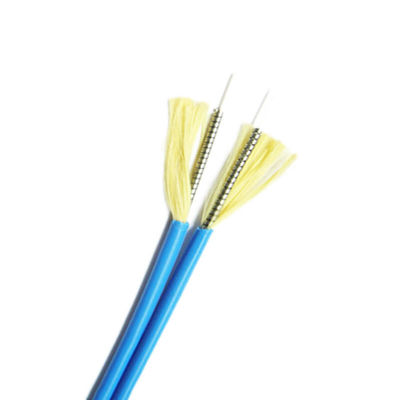 GJSFJV Armored Single Mode Fiber Optic Cable G657 Duplex Zipcord