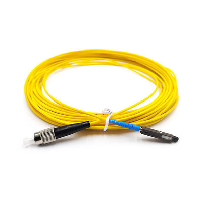 FC To MU Optical Fiber Patch Cord 900um Modular TIA 604-3 Singlemode 0.2dB