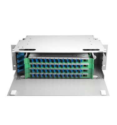 12 144 FC Fiber Termination Frame ODF 19 Inch