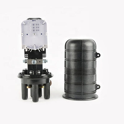 8004H 4 Tray Optical Fiber Splice Closure Fiber Joint Enclosure 48 Core 8mm~20mm