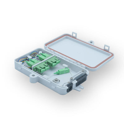 Outdoor Fiber Distribution Cabinet 4 6 Port 1X4 Termination Box IP65