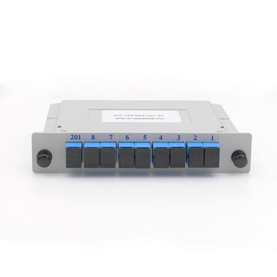 LGX Modular FTTH Products 1x16 Cassete Box Fiber Splitter Distribution Box RoHS