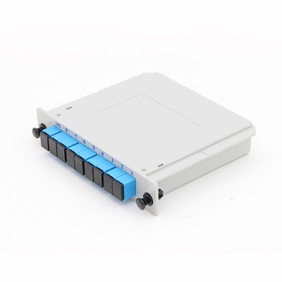 LGX Modular FTTH Products 1x16 Cassete Box Fiber Splitter Distribution Box RoHS