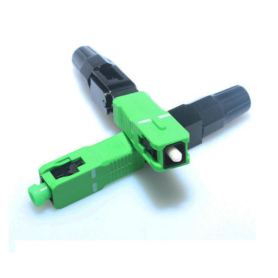 0.9mm 0.3db FTTH Products 55db Fast Connect Fiber Connectors SC APC