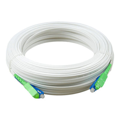 Single Mode FTTH Indoor SC SC Patch Cord Flat Drop 2.0x3.0mm