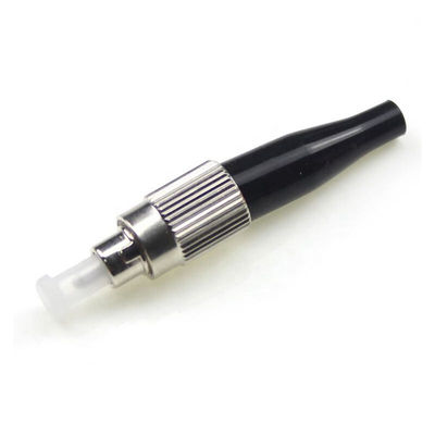0.3dB FC UPC APC Single Mode Fiber Optic Cable Connectors 128um