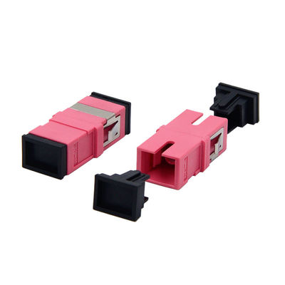 SC To SC Adapter Fiber Optic Passive Components 0.3db 45db ISO9001