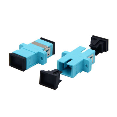 SC To SC Adapter Fiber Optic Passive Components 0.3db 45db ISO9001