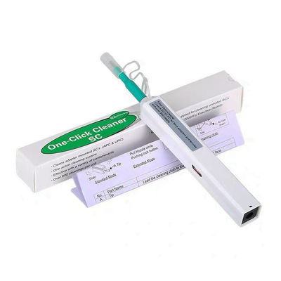 One Click SC FC LC Fiber Testing Tool Pen Cleaner 1.25mm 2.5mm Cleaning Pen 500+ Times