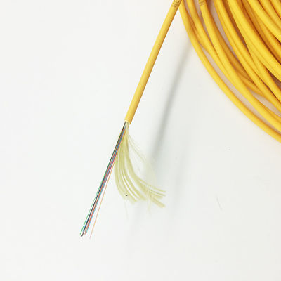 3.0mm Mini Indoor Fiber Optic Cable Types GJFV GJFH For MPO Use