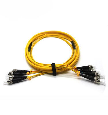 Preterminated Optical Fiber Patch Cord Breakout 1.2mm 2mm Fttc