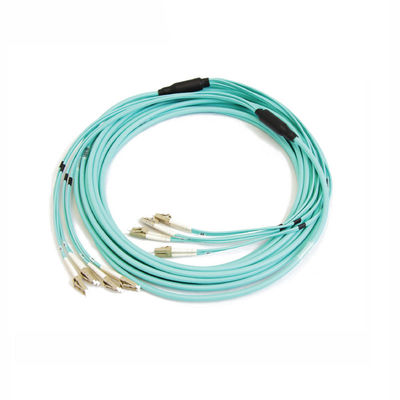 Preterminated Optical Fiber Patch Cord Breakout 1.2mm 2mm Fttc