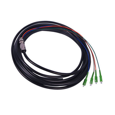 Outdoor Waterproof 1F 2F Fiber Optic Pigtail Single Mode Fiber Connector CATV FTTH