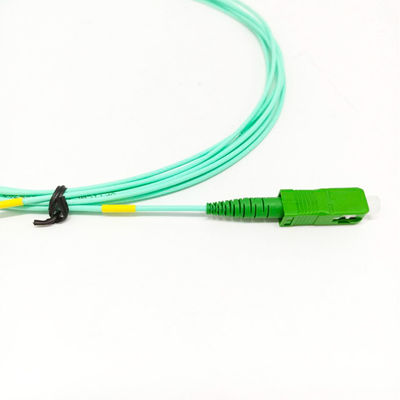 SC APC Optical Fiber Patch Cord G657A2 Singlemode Patch Cord Telecommunication