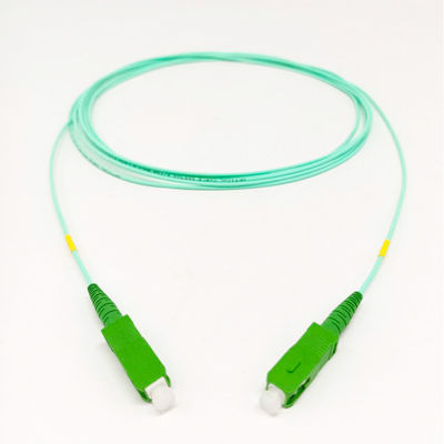 SC APC Optical Fiber Patch Cord G657A2 Singlemode Patch Cord Telecommunication