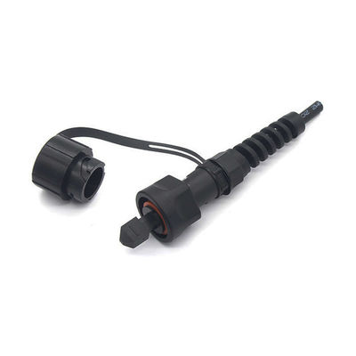 Outdoor 12 24 Cores ODVA MTP MPO Cables BBU Fan Out Fiber Optic Patch Cord Waterproof Connector