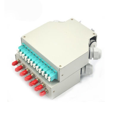 12 Port Din Rail Terminal Box Optical Fiber Patch Panel