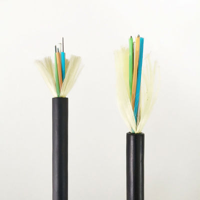 Fiber Optic Single Jacket Mini Span ADSS Fiber Optic Cable 50m 80m 100m