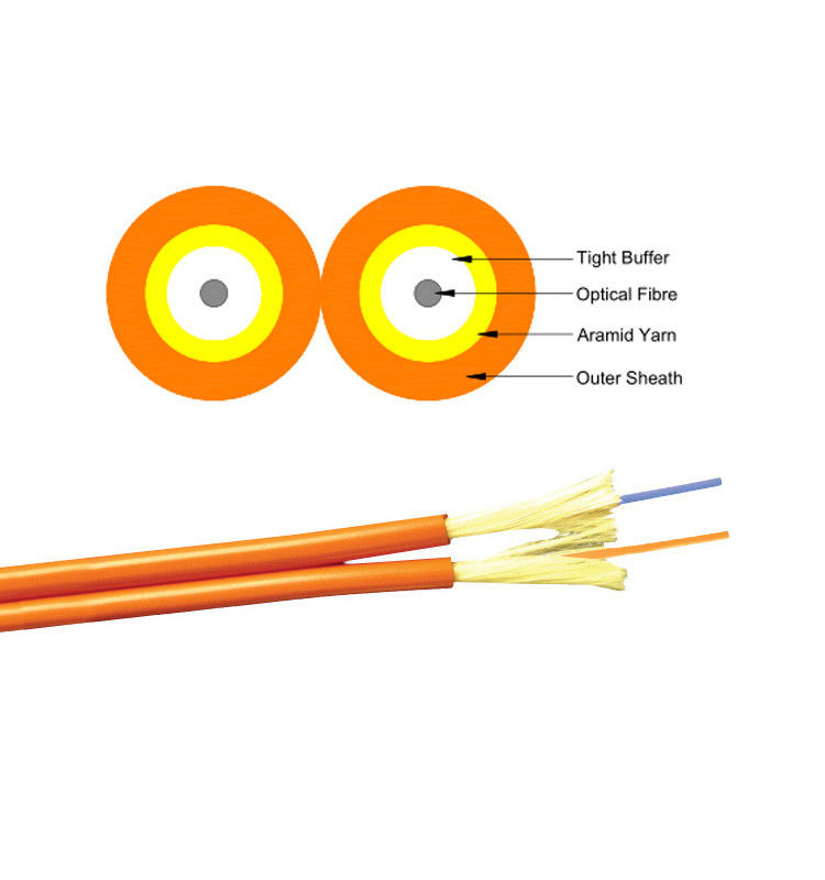 1.6MM External Fibre Optic Cable 1550 Nm Non Armored Fiber Patch Cable FTTH