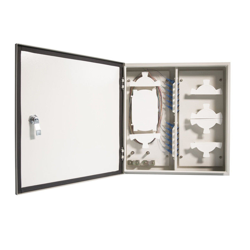 12 SC Outdoor Optical Distribution Wall Mount FTTX Fiber Termination Box 24LC