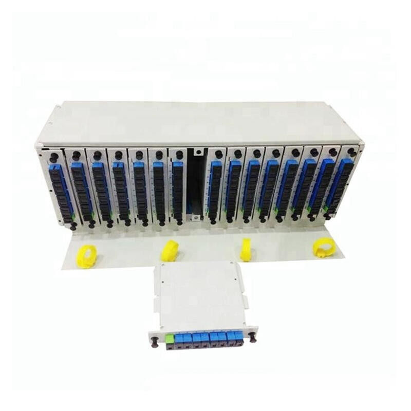 3U MTP MPO Cables Modular Chassis Fiber Access Terminal Box 72F 144F