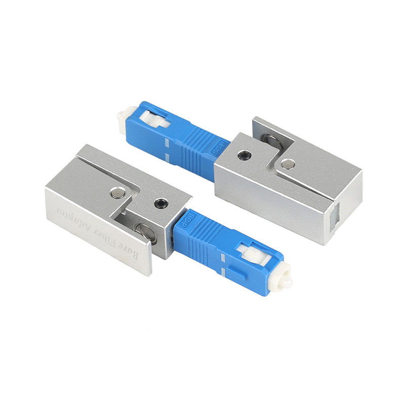 Optical Bare Fiber Adapter 0.1db 0.2db Fiber Optic Passive Components Ul Housing