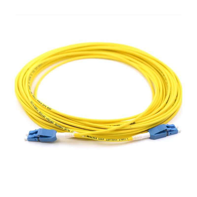LC Uniboot Optical Fiber Patch Cord 0.3db APC 1550nm IEC 60794-2-30